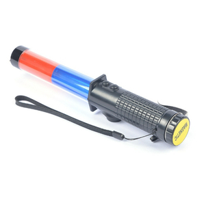 30cm khẩn cấp Cây Đũa phép Clip Đèn pin dính ánh sáng LED cảnh báo giao thông dùi cui với còi - Product Image 1