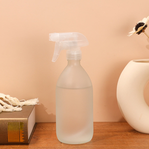 500ml Refillable Empty Frosted Glass Spray Bottles Container with Triggers Caps for Essential Oils Lotions <strong>Perfumes</strong> - Product Image 6