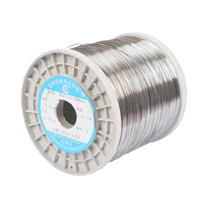 Fecral yüksek sıcaklık direnç teli 220V anma elektrik yalıtımlı ve ısıtma uygulamaları için çıplak tel katı iletken - Product Image 3