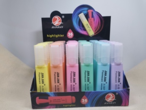 Corea Evidenziatori con Punta a Scalpello Carino Macron set 6 Colori Ad asciugatura rapida Pennarelli - Product Image 6