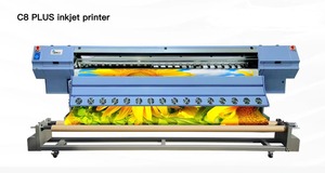 Allwin C8 PLUS Konica 1024i 30pl/13pl溶剤プリンター高解像度高速高品質インクジェットプリンター - Product Image 2