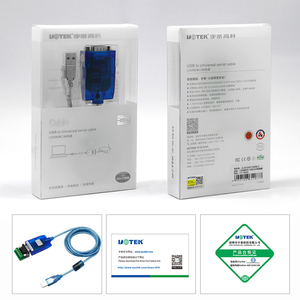 USB RS485 RS422 seri kablo Usb2.0 RS-422 RS-485 dönüştürücü DB9 COM konektörü UOTEK UT-891 özelleştirme - Product Image 5