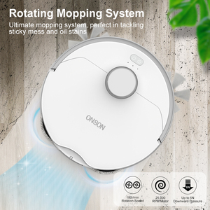 App-Control Automatic Smart Wholesale Dropship and Mop Robot for Household Vacuum Cleaner