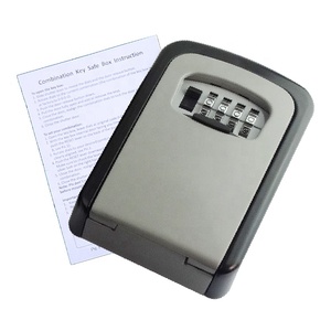 数字钥匙安全组合与组合安全安全锁盒钥匙储物柜钥匙盒密码 - Product Image 1