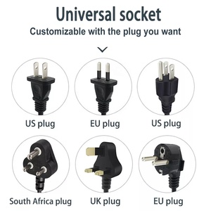Enchufe múltiple universal Regleta de alimentación de interruptor USB con enchufe de extensión universal tipo C - Product Image 3