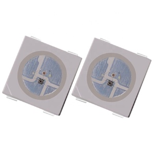 Высокая яркость 5050 RGB светодиодный чип украшения WS2812B 4 Pin WS2811 WS2812B SK6812 SMD СВЕТОДИОД - Product Image 6