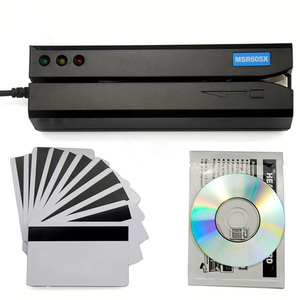 เครื่องอ่านการ์ดแถบแม่เหล็ก MSR605X สามารถอ่านและเขียน1, 2, 3แทร็กในเวลาเดียวกันอินเตอร์เฟซ USB - Product Image 2