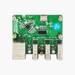 <strong>Raspberry</strong> <strong>Pi</strong> Zero W/ WH Expansion Board Ethernet <strong>USB</strong> <strong>Interface</strong> 4G Communication Module Metal Shell - Product Image 1