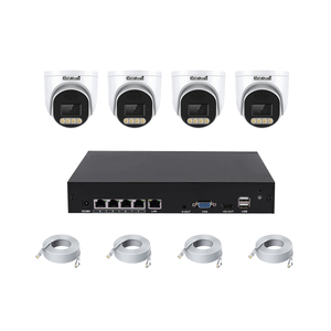 Sistemas de cámaras de seguridad JideTech HD Cámara de vigilancia IP POE de 5MP y Kits NVR Alarma Prompt Cámara de vigilancia IP Aplicación Seetong - Product Image 1