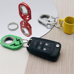 Krambit Spinner Keychain tùy chỉnh Sao lưu thẻ phòng tập thể dục vòng chìa khóa thể thao thể dục Quà Tặng tự làm móc chìa khóa Spinner dương vật Keychain - Product Image 2
