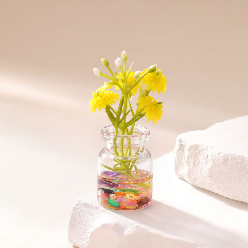 Vase Coquillage Lumineux - Jaune