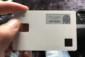 Efficient Communication &amp; <strong>Networking</strong> Chip Card with Fingerprint Security Features - Product Image 5
