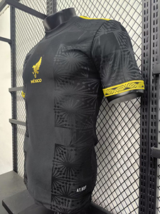 Top Thailand player version Size S-3XL 2526 <strong>Mexico</strong> Special edition black Soccer Jersey 2025 <strong>Mexico</strong> black Diy Football Jersey - Product Image 2