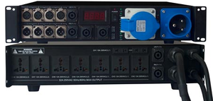 Distribuidor de alimentación de audio profesional, carcasa de hierro de 4 entradas/8 salidas, 1 unidad - Product Image 2