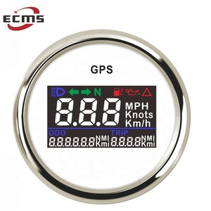 通用车速表踏板车小型52毫米液晶数字GPS车速表 - Product Image 3