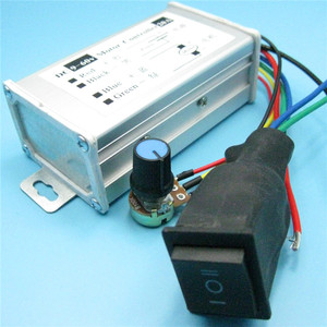 DC 9-60v Motor <strong>Controller</strong> 20A Forward and Reverse DC Speed Regulator 12V 24V 36V 48V 60V High <strong>Power</strong> Motor <strong>PWM</strong> Control Board - Product Image 2