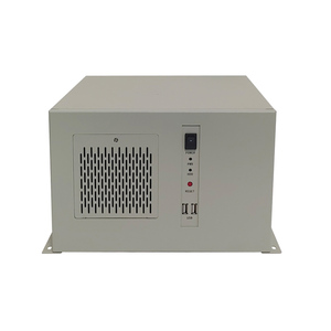小型计算机和控制系统工业壁挂式PC机箱ITX和MATX主板紧凑型服务器机箱 - Product Image 1