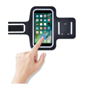 High Quality Cell Phone Armband for <strong>Running</strong> Phone Holder Reflective Phone Workout Armband - Product Image 4