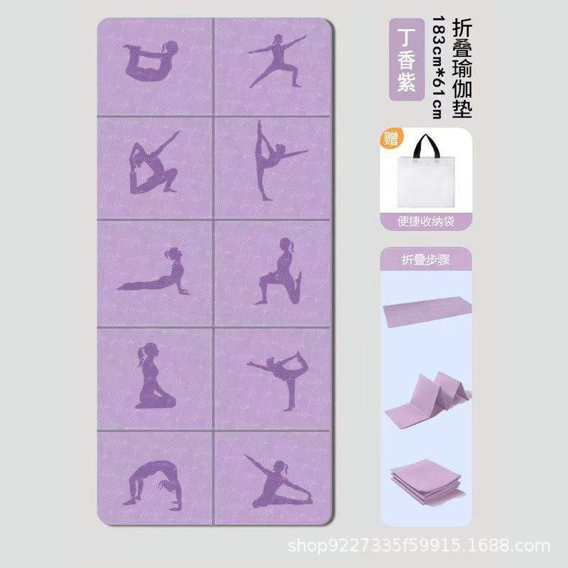 Violet - photo d'action avec sac de rangement