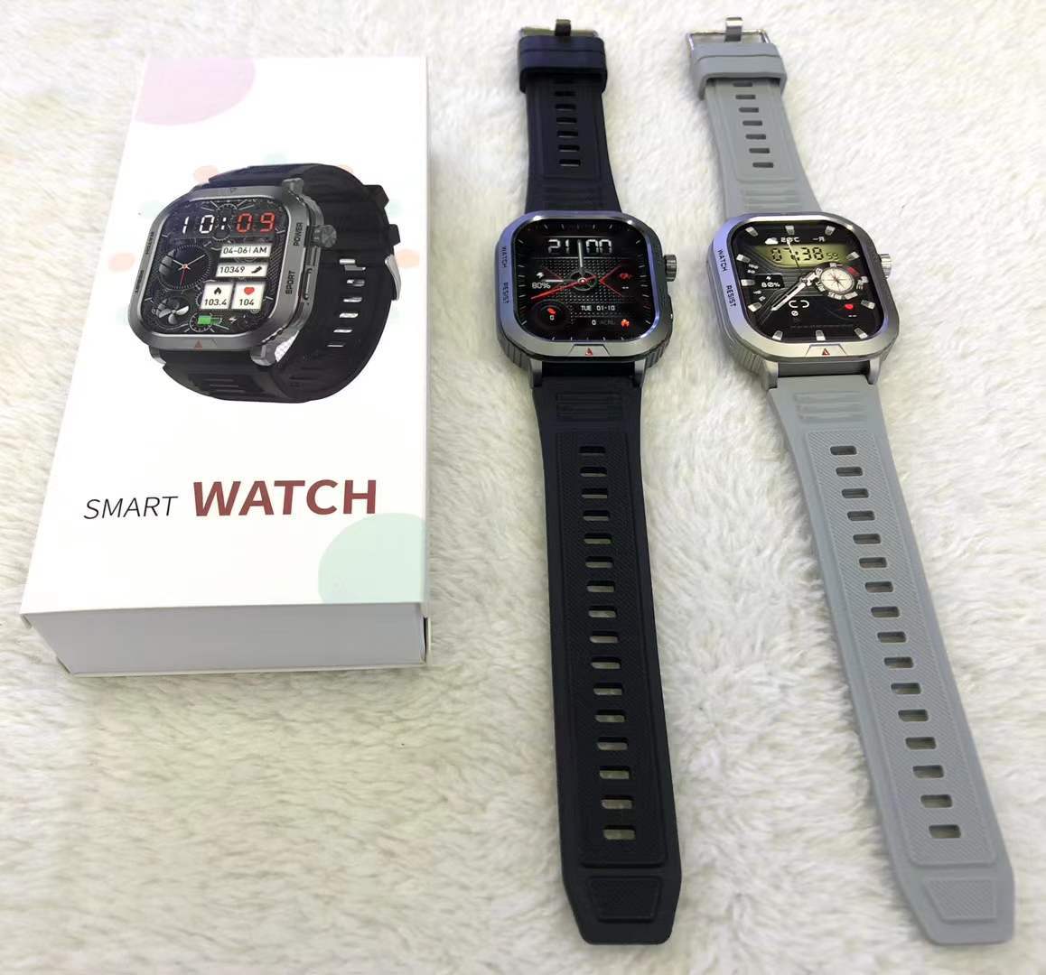 Zw66-correa de silicona negra