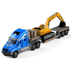 Rc traktör römork taşıma oyuncak 1:14 oyuncak yarı kamyon ve römork çocuk Rc Model oyuncak kamyonlar - Product Image 4
