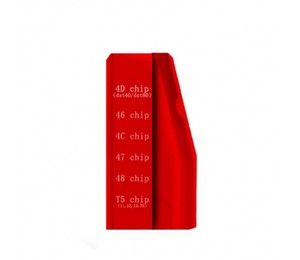 Jmd Id46 Chip Id11 Id48คีย์รถ4d แบบ Cloneable,ชิปตัวรับส่งสัญญาณเซรามิกสีแดง T5 Id47 AC070021 - Product Image 1