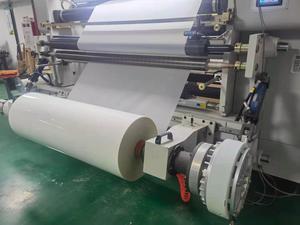 Cao cấp A3 + <span class=keywords><strong>Double</strong></span> <span class=keywords><strong>Sided</strong></span> pretreat Pet Giấy Truyền Nhiệt rõ ràng <span class=keywords><strong>Glossy</strong></span> dtf phim cuộn cho hot Peel cho hàng dệt may & quần áo vật nuôi - Product Image 5