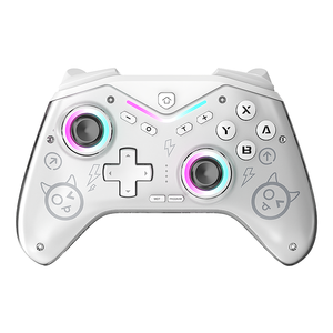 CM619 Controller di gioco senza fili con sala Rocker vibrazione RGB effetto di illuminazione caratteristica per IOS/Android PC/vapore/vapore Joystick - Product Image 1