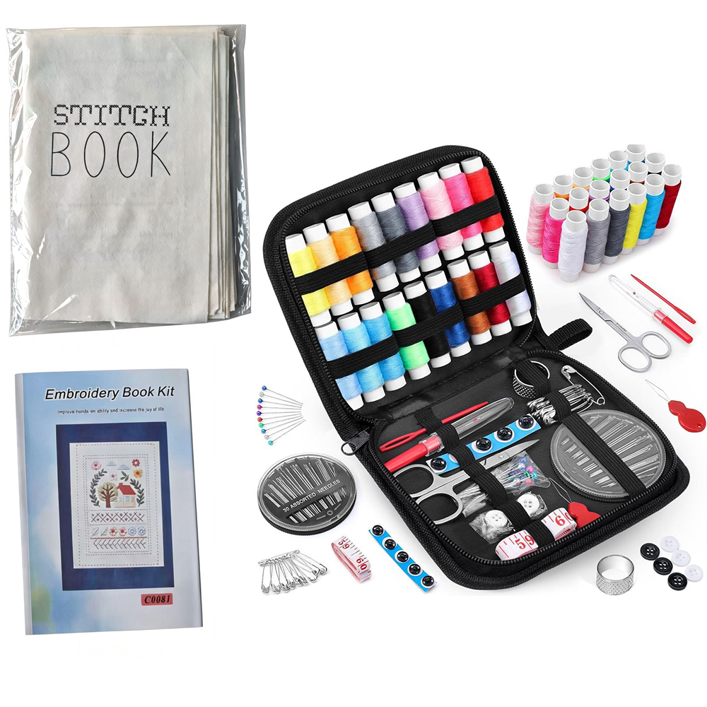 Kit de dedal Stitch Book B+ de 86 piezas