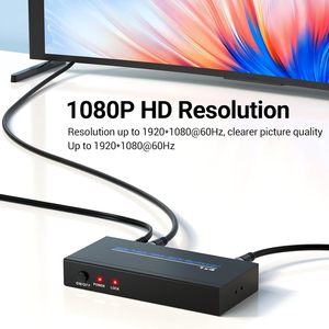 SD-<strong>SDI</strong> HD-<strong>SDI</strong> 3G-<strong>SDI</strong> <strong>Splitter</strong> 1x4 BNC <strong>1</strong> <strong>Input</strong> and <strong>2</strong> <strong>Outputs</strong> for Monitor Camera DVR VCR CCTV Video Encoder Broadcast