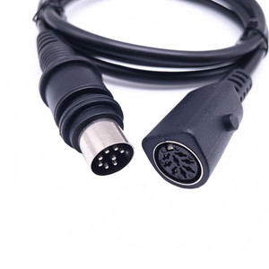 Cable de alimentación de extensión de Audio y vídeo Din macho a hembra de 8 pines con camisa de PVC para micrófono, Control de columnas de elevación eléctrica para ordenador - Product Image 2