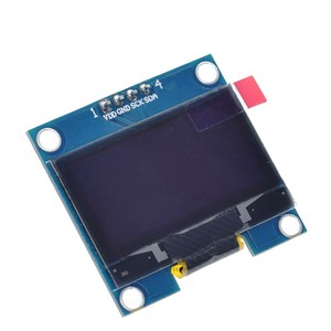 1,3-Zoll-LCD-Bildschirm Blau Weiß I2C IIC-Kommunikation 12864 OLED-Anzeige modul 4-polig