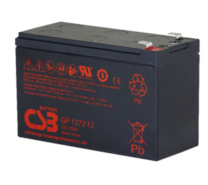 CSB GP1272 F2 12V 25W高性能メンテナンスフリーバルブ調整鉛蓄電池 - Product Image 1