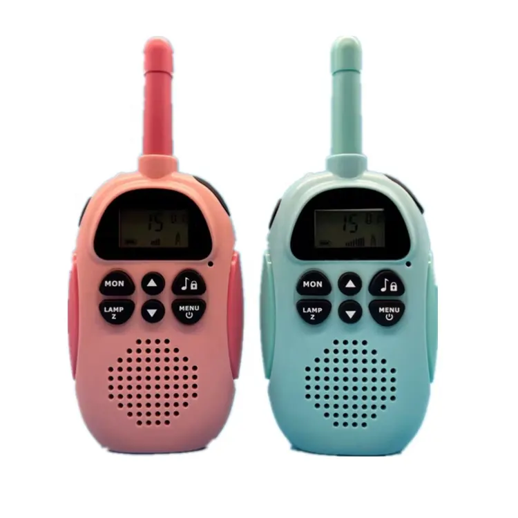 Mini Radio portátil de comunicación instantánea para niños, antena de alimentación de batería de canal, Multicolor, 3km de alcance, para exteriores, gran oferta