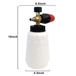 Nhà Máy Trực Tiếp Rửa Xe Bộ Dụng Cụ Công Cụ Có Thể Điều Chỉnh Áp Lực Cao Tuyết Bọt Pháo Rửa Xe Súng Tuyết Bọt <span class=keywords><strong>Lance</strong></span> Với Kết Nối Nhanh Chóng - Product Image 4