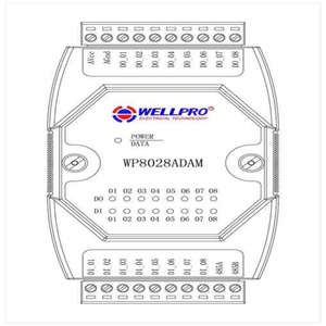 Xtester- WP8028ADAM数字输入输出模块光耦合器隔离 - Product Image 2