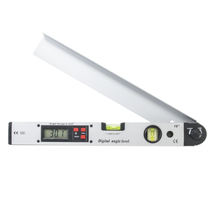 2 in 1 0-225度LEDデジタル分度器水平垂直バブルレベル角度ファインダーツール - Product Image 3