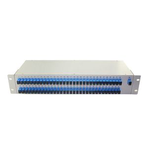 19 Inch 1U 2U Rack Mounted FTTH GPON Fiber PLC Splitter SC APC UPC 1*16 1x32 1*64 for <strong>Telecom</strong> with 4G 3G IP POE <strong>Networks</strong> - Product Image 5