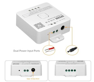 SP639E светодиодный контроллер SPI FCOB WS2812B RGB SK6812 WS2814 RGBW световая полоса музыки IOS Android 2,4G 5V-24V - Product Image 2