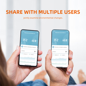 图雅智能WIFI温湿度传感器，带背光液晶显示室内温度计湿度计仪表支持Alexa - Product Image 6