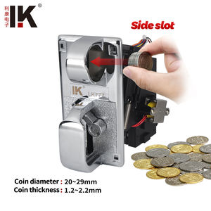 Venta al por mayor popular personalizar Mx Dr Anti-pesca Metal Juego de pesca Kits máquina de juego de monedas <span class=keywords><strong>Token</strong></span> Selector aceptador de monedas para la venta
