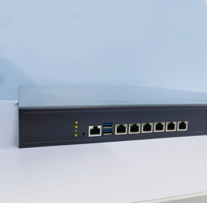 Gateway Firewall Router Mini Pc Fanless Industrial <strong>Computer</strong> 4 Nic Ethernet Lan Ports Linux <strong>Network</strong> Server Firewall Hardware - Product Image 1