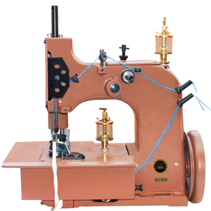 GN20-2 Juta/PP Saco Tecido <span class=keywords><strong>Overlock</strong></span> Máquina De Costura l Única Agulha Dupla Linha Overseaming Ponto Máquina De Costura