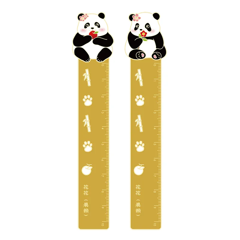 Kim Loại Thủ Công Sách Tùy Chỉnh Kim Loại In Dễ Thương Động Vật Panda Thăng Hoa Bookmark Với Bookmark Tua Mặt Dây Chuyền