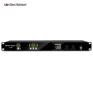 Glen Ralston 2 entradas 4 salidas mezclador ecualizador sistema de sonido profesional procesador de audio digital - Product Image 2