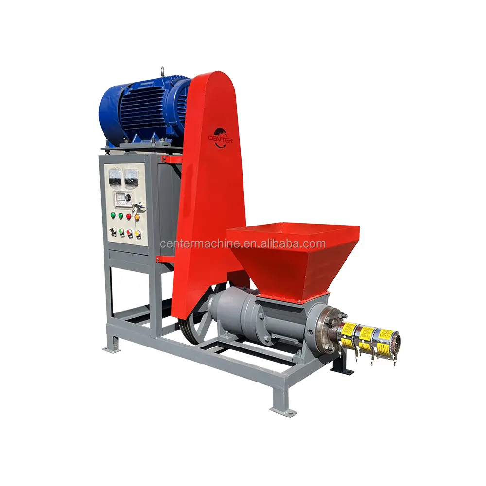 Máquina prensadora de bloques de madera de aserrín comprimido de bajo carbono de alta quema, máquina prensadora de briquetas de aserrín, máquina prensada de carbón vegetal de cáscara de arroz