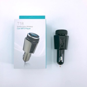 Handsfree Car <strong>Kit</strong> <strong>All</strong> Style Wireless Speaker Phone MP3 Music Player Sun Visor Clip Speakerphone with Car Charger - Product Image 5