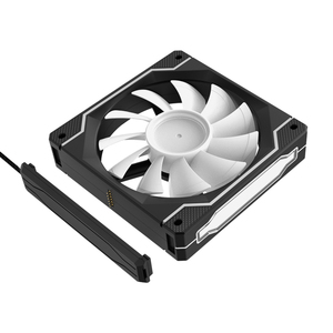 Lovingcool 12cmRGBLEDコンピュータケースファンワイヤレススプライシング空冷ゲーミングケーシングファン、PCCPUクーラー用LEDライト付き - Product Image 3