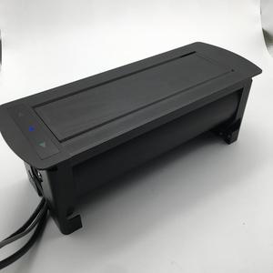 Büromöbel Steckdose Multi Media Outlet Box Desktop Flip Socket - Product Image 3