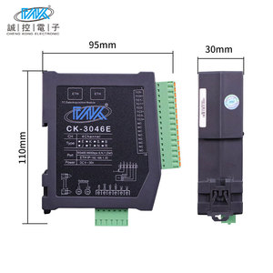 CK-3046E modulo di acquisizione della temperatura Modbus-RTU/Modbus-TCP termocoppia Ethernet tipo K remoto IO con interfaccia di ingresso analogico - Product Image 6